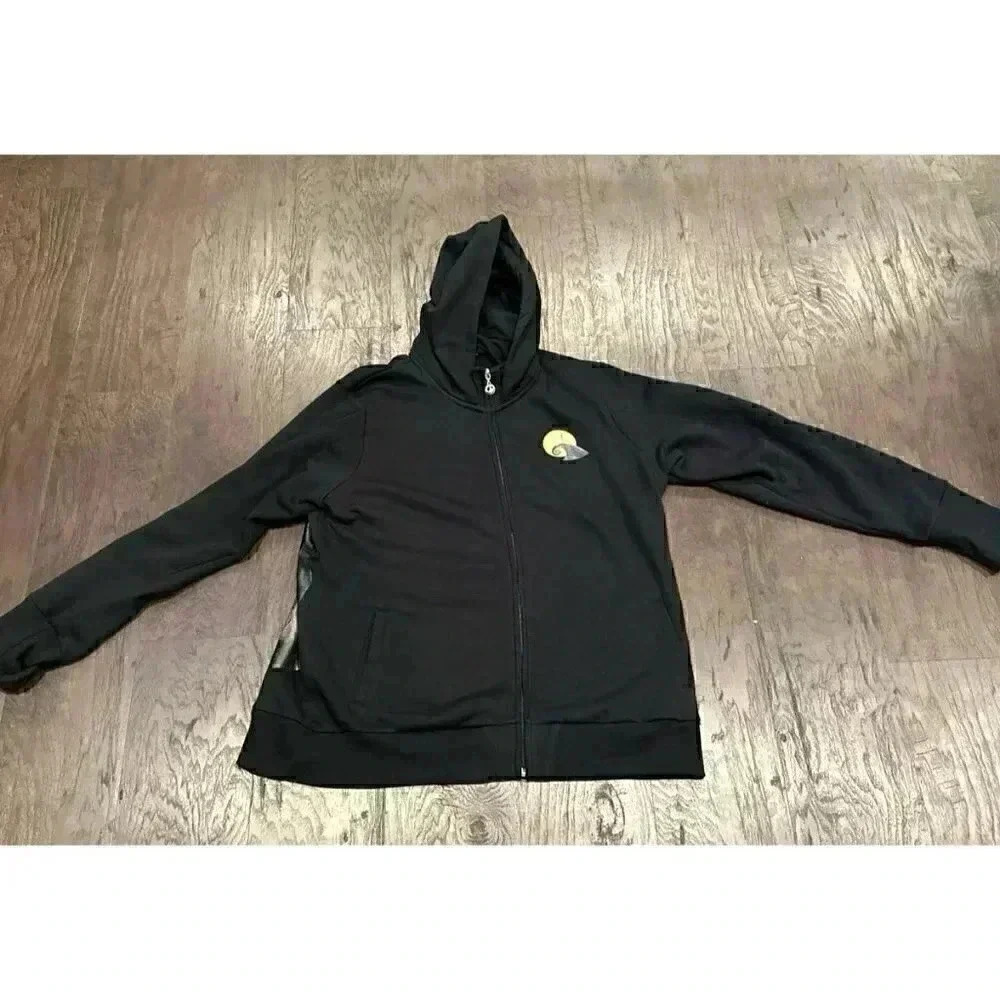 Disney Nightmare Before Christmas Full‎ Zip Hoodie Black Bradford Exchange